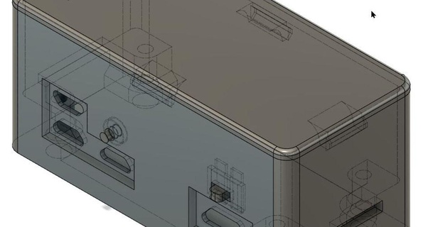 case raspberry pi zero 2 w pisugar2 barravox 3D Models Hobby & Makers Electronics pisugar 3d print model - Mito3D