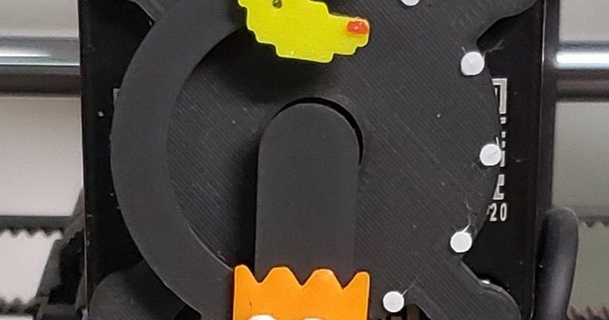 ms Pacman motor görselleştirici batman 3D modeller yazıcılar yükseltmeler mspacman 3d print model - Mito3D