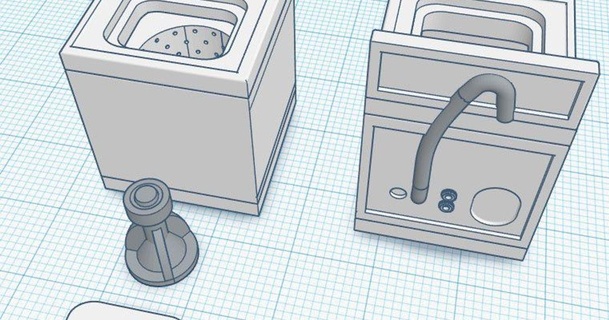 top load washing machine polerix 3D Models Hobby & Makers Other Ideas thingiverse 3d print model - Mito3D