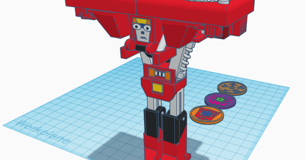 lambreta gobot dj misturar modo polarix 3D modelos passatempo fabricantes Ideias thingiverse 3d print model - Mito3D