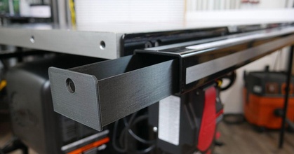 sierra mesa utilidad cajón izquierda myers carpintería descargar gratis stl modelo imprimiblescom 3d modelos pasatiempo hacedores herramientas 3d print model - Mito3D