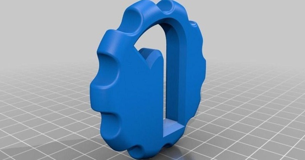 j coin Tate 3D modelos arte Projeto 2D pratos logotipos thingiverse 3d print model - Mito3D