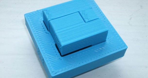 bisecar cubo rompecabezas osanori yamamoto ganancia rica 3D modelos juguetes juegos Brain teasers juguete 3d entrelazado 3d print model - Mito3D