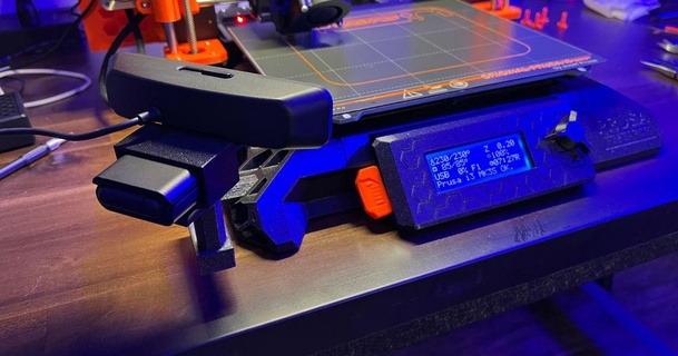 Logitech caméra monter ultime prusa enveloppe marinière 3D modèles imprimantes accessoires 3d print model - Mito3D