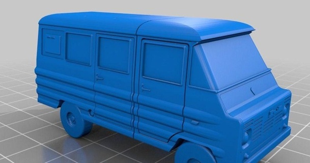 fsc uk 1 64 escala von benar 3D modelos juguetes juegos coche vehiculo gaslands thingiverse polaco cajita cerillas 3d print model - Mito3D