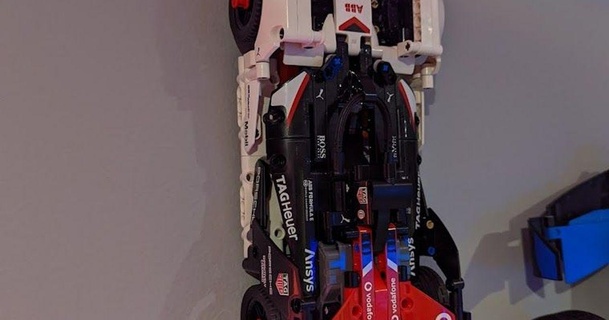 Lego Porsche formül duvar binmek Brian demaio 3D modeller ev halkı dekor duvara monte 3d print model - Mito3D