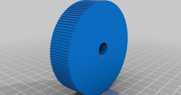 68mm diámetro rueda d shaft codificador kka 3D modelos pasatiempo hacedores electrónica thingiverse 3d print model - Mito3D