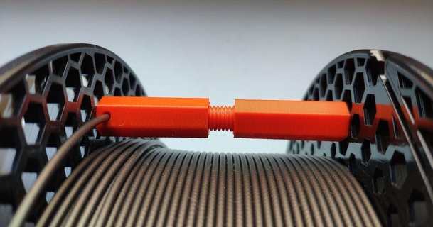 filament clip screw valec 3D Models Printers Accessories spool prusament holder 3d print model - Mito3D