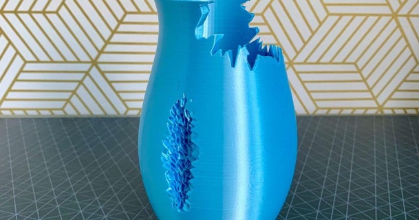 roto florero dajanka3d 3D modelos Arte diseño diseños 3d print model - Mito3D