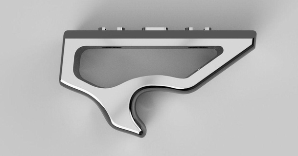 m lok angular firmeza fila comandos 3D modelos Esportes ar livre mlok 3d print model - Mito3D