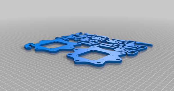 Spiderroy Neuropflanze 3D Modelle Hobby Macher RC Robotik thingiverse 3d print model - Mito3D