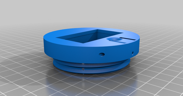 Cerial Container Filament Box Zerstörung Neuropflanze 3D Modelle Drucker Zubehör Filamentspulenhalter thingiverse 3d print model - Mito3D
