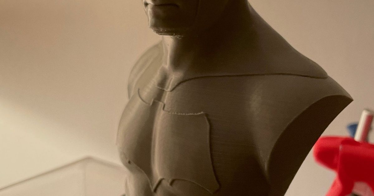 batman busto steriva21 3D modelos Arte diseño esculturas 3D print model - Mito3D
