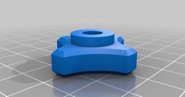personalizzato dito presa esadecimale testa vite plastibot 3D Modelli gadget foto video thingiverse 3d print model - Mito3D