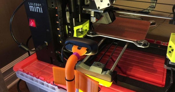lulzbot ip mini logitech c270 cam & led mount plastibots 3D Models Printers Other Printer Parts Upgrades arduino logitechc270 thingiverse lulzbotmini 3d print model - Mito3D