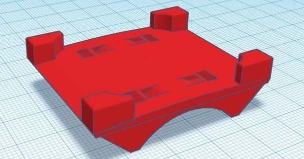 pebble time 35mm bar mount plastibots 3D Models Sports & Outdoor Other thingiverse 3d print model - Mito3D