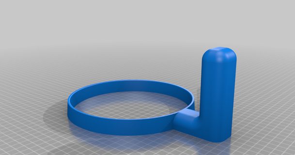 Lixo Bolsa suporte rpuckett 3D modelos passatempo fabricantes Ferramentas portátil thingiverse saco lixo 3d print model - Mito3D