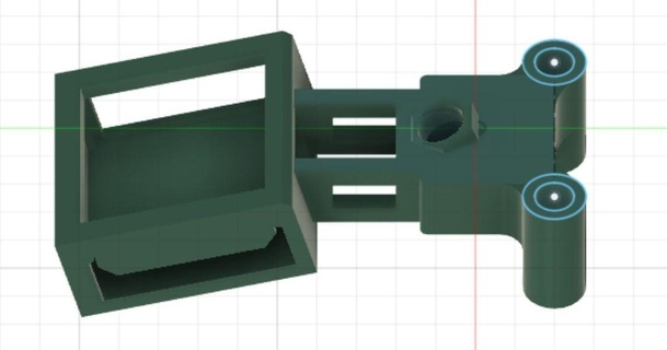 tbs kaynak Küresel Konumlama Sistemi pusula binmek çift görüntü 3D modeller hobi yapımcılar RC robotik vtx fpv gpsmount source1 3d print model - Mito3D