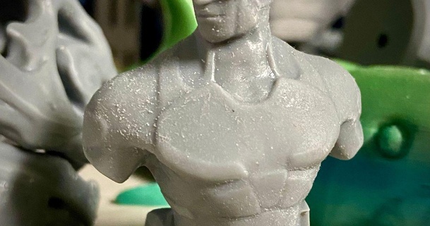 temerario busto señor caramelo 3D modelos Arte diseño esculturas historietas DC comics dc 3d print model - Mito3D