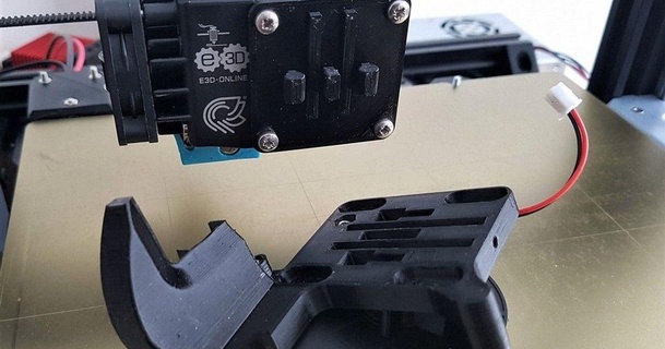 quick remove e3d - hemera part cooler 5015 radial blower v11 nigel west 3D Models Printers Other Printer Parts & Upgrades thingiverse 3d print model - Mito3D