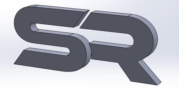 sr logo Nigel batı 3D modeller Sanat tasarım 2D tabaklar logolar şeytani 3dlogo 3d print model - Mito3D