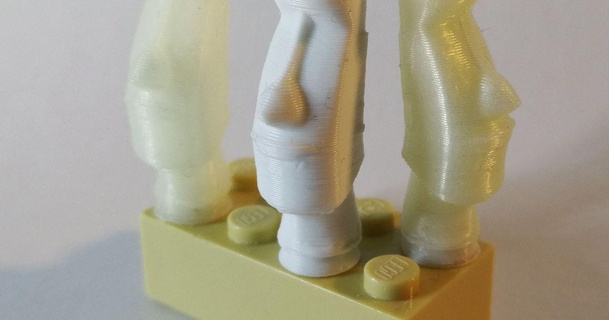 Moai Kopf Lego kompatibel Blase 3D Modelle Spielzeuge Spiele Aktion Zahlen Statuen Minifigur Osterinsel 3d print model - Mito3D