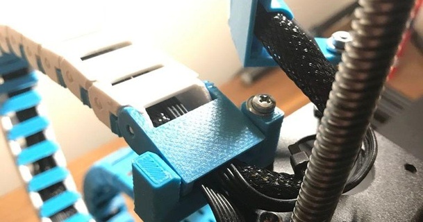 Ender 3 montieren Kabelkette andreirusu99 3D Modelle Drucker Teile Upgrades ender3 thingiverse ender3pro 3d print model - Mito3D