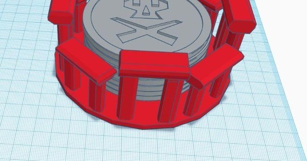 Runescape bardak altlıkları Kulp destek cep doktoru 3D modeller Sanat tasarım 2D tabaklar logolar şeytani eski okul runescape 3d print model - Mito3D