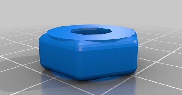 gerändelt nut1 jessem 3D Modelle Hobby Macher Ideen thingiverse angepasst 3d print model - Mito3D