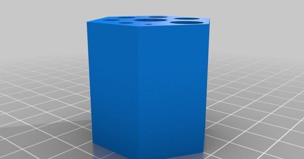 broca suporte Jessem 3D modelos passatempo fabricantes Ferramentas thingiverse 3d print model - Mito3D