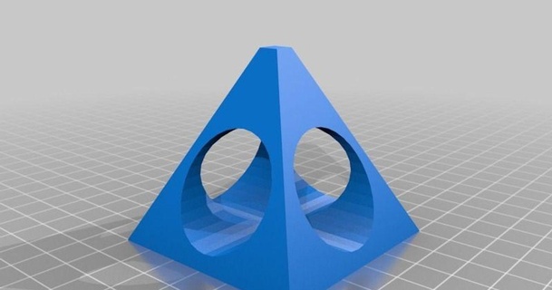 peinture pyramide Jessem 3D modèles art conception dessins chose universelle peinturepyramide 3d print model - Mito3D