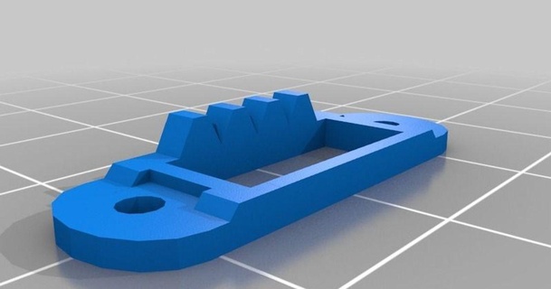 Bild Kleiderbügel jessem 3D Modelle Haushalt Haus Ausrüstung Rahmen Aufhänger thingiverse Wandaufhänger 3d print model - Mito3D