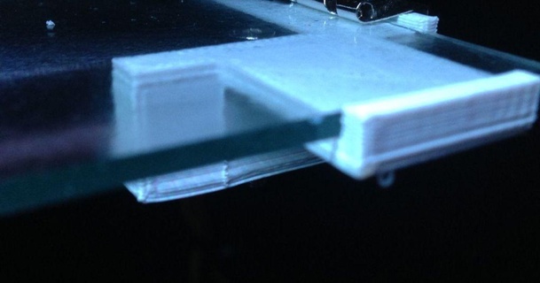 8x10 assiette verre clips laird popkin 3D modèles imprimantes accessoires agrafe personnalisateur chose universelle réplicateur 3d print model - Mito3D