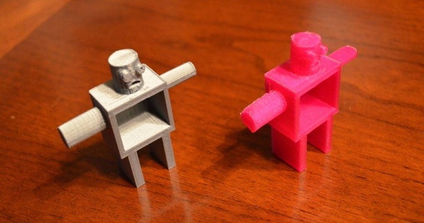 josiebot laird pipoca 3D modelos brinquedos jogos açao figuras estátuas robô Rosa thingiverse Josie 3d print model - Mito3D