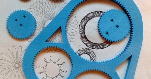spirograph bea res 3D Models Toys & Games Outdoor toy christmas pencil present geometric 3d print model - Mito3D
