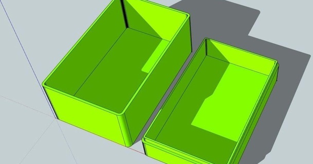 scatola bea res 3D Modelli domestico ufficio giocattolo organizzatore titolare supporto Astuccio guaina 3d print model - Mito3D