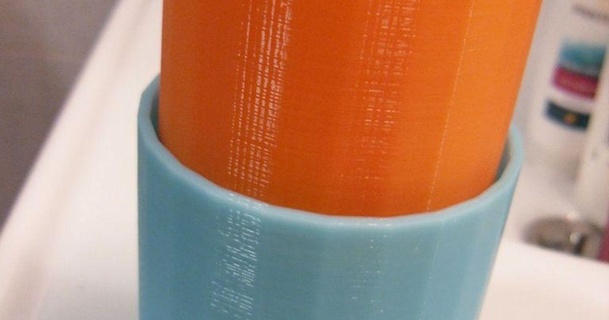 distributeur disquette maquillage dissolvant res 3D modèles Ménage salle bains boîte titulaire soutien récipient cadeau cylindre 3d print model - Mito3D