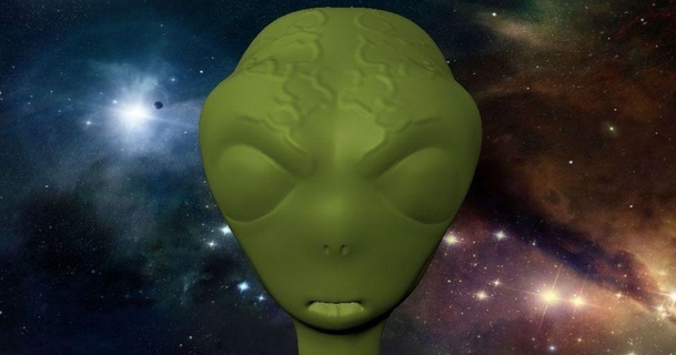 alieno minaccia bea res 3D Modelli arte design sculture giocattolo statua spazio testa modello 3d print model - Mito3D