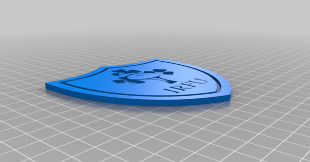 irfu ireland rugby coaster emn 3D Models Sports & Outdoor Other thingiverse rugbyunion 3d print model - Mito3D