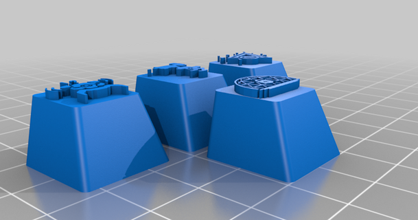 valorant killjoy ability keycaps billybones 3D Models Gadgets Other thingiverse killjoyvalorant 3d print model - Mito3D