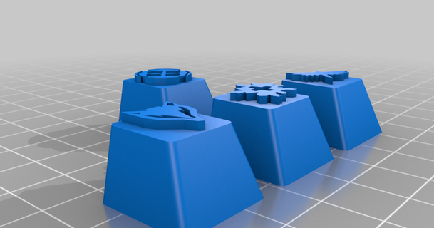 valorant skye keycaps billybones 3D Models Gadgets Other thingiverse 3d print model - Mito3D