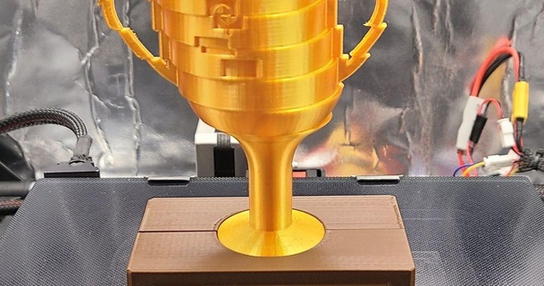 3d printing trophy layer shifting amos491 3D Models Art & Design Sculptures 3dprinting layershift 3d print model - Mito3D