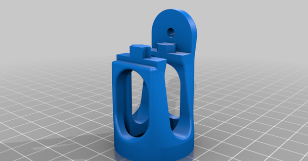 x-tensioner short tdx3d 3D Models Printers Accessories tensioner thingiverse xbelttensioner 3d print model - Mito3D