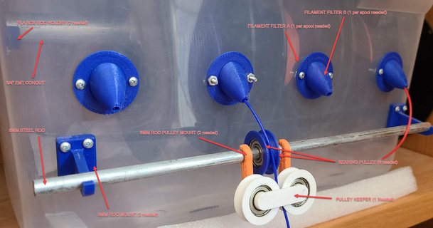 175mm filamento caja artículos crisbloom 3D modelos impresoras accesorios 3d print model - Mito3D