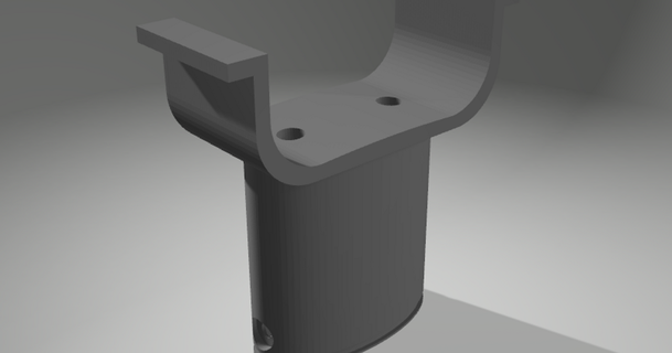 suporte chuveiro 2mars 3D modelos casa banheiro 3d print model - Mito3D
