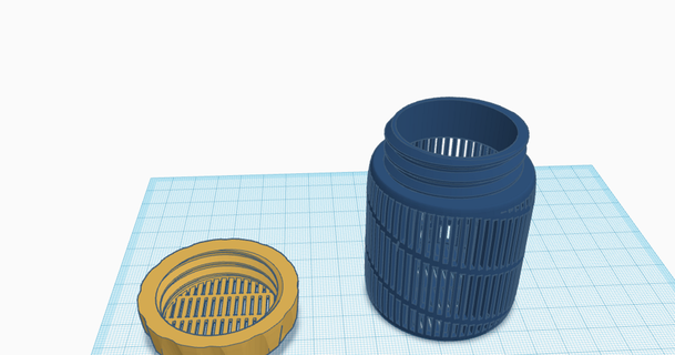 essiccante bobina v2 alieno 3D Modelli stampanti Accessori filamento essiccatore filamenti porta 3d print model - Mito3D