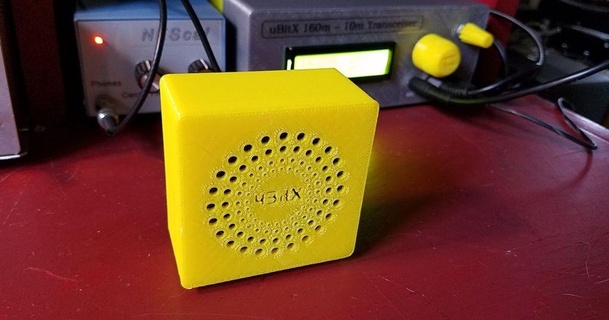 ubitx speaker enclosure maiello 3D Models Hobby & Makers Electronics thingiverse 3d print model - Mito3D
