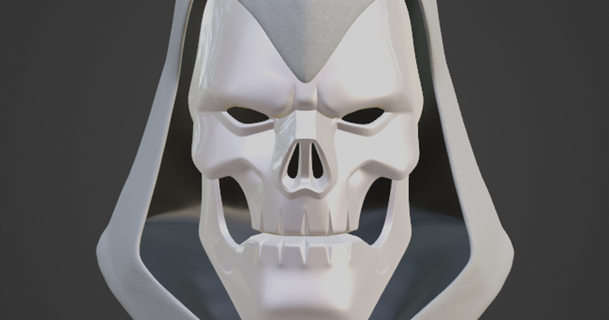 taskmaster coc inspired mask budwin 3D Models Hobby & Makers Other Ideas cosplay props marvel thingiverse 3d print model - Mito3D