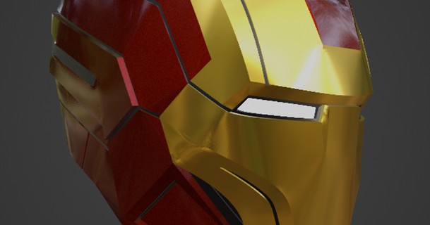 mark 16 nightclub inspired helmet budwin 3D Models Hobby & Makers Other Ideas cosplay props marvel thingiverse 3d print model - Mito3D