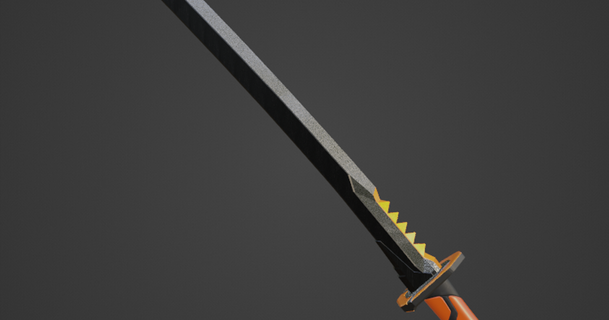 fortnite deathstroke inspired sword budwin 3D Models Hobby & Makers Other Ideas cosplay props marvel weapon 3d print model - Mito3D